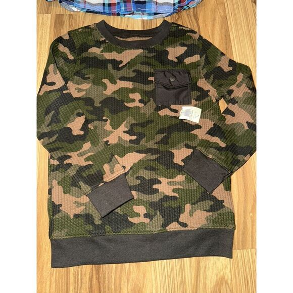 Tommy Hilfiger Oshkosh Old Navy Epic Threads Boys Sz 5 Shirt Lot Long Sleeve EUC - Picture 4 of 9